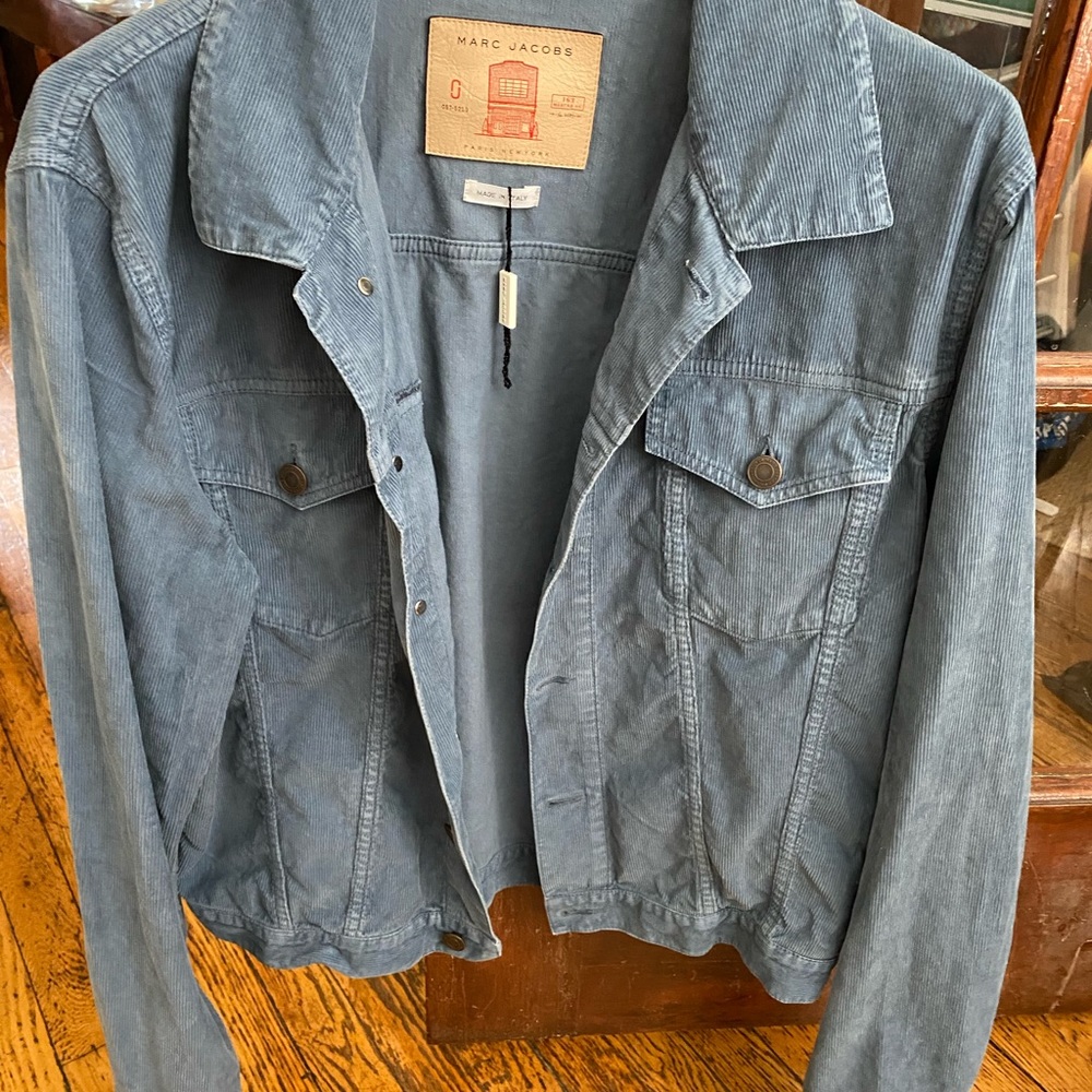 Blue corduroy men’s jacket